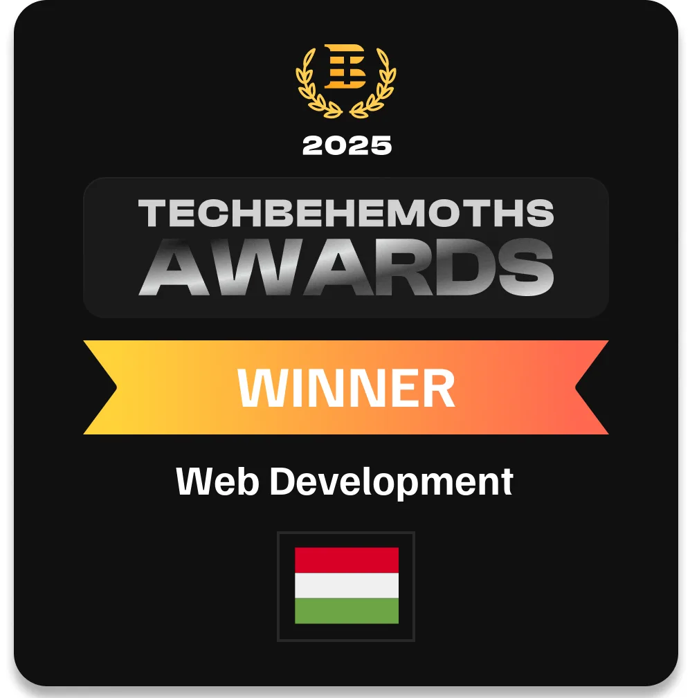 TechBehemoths Awards 2025, Winner, Web Development, Hungary
