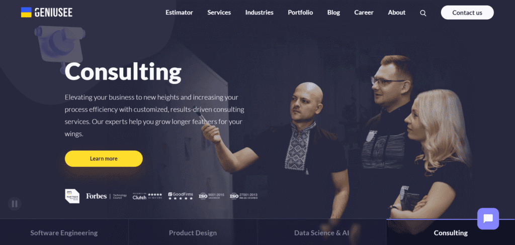 web development companies in Hungary - Top 10 Website Development Companies in Hungary Geniusee office and branding – A leading web development company Hungary known for scalable software solutions.